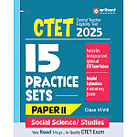 Arihant CTET Paper 2nd Social Studies 15 Practice Sets With Explanation 2025 Edition For CTET Paper 2nd Class 6th To 8th English Medium