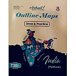 Arihant India Outline Maps Draw Practice Political