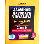 Arihant Jawahar Navodaya Vidyalaya NVS Entrance Exam 2027 Class 6 With Solved Paper In English Medium