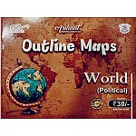 Arihant World Outline Maps Political 