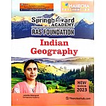Mahecha Springboard Academy RAS Foundation Hand Written Note Indian Geography By Lakshita Khangarot 2023 Edition In English Medium