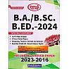 Parth B.A. and B.SC. B.ED Guide Including Solved Paper (2023-2016)