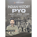 Ceramic Academy Indian History PYQ (Ancient and Medieval and Modern) Objective Questions December 2025 Edition By Vikas Gupta Sir