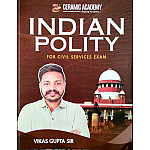 Ceramic Academy Indian Polity 2026 Edition By Vikas Gupta Sir For Civil Services Exam In English Medium