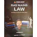 Ceramic Academy RAS Mains Law July 2026 Edition By Rakesh Sir Vikas Gupta Sir English Medium