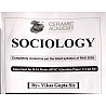 Ceramic Academy RAS Mains Sociology By Vikas Gupta Sir August 2026 Edition English Medium