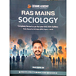 Ceramic Academy RAS Mains Sociology By Vikas Gupta Sir August 2026 Edition English Medium