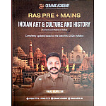 Ceramic Academy RAS Pre Mains Indian Art Culture And History (Ancient And Medieval India) English Medium By Vikas Gupta Sir July 2027 Edition