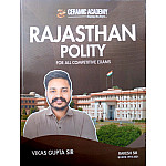 Ceramic Academy Rajasthan Polity English Medium May 2026 Edition By Vikas Gupta Sir and Rakesh Sir For All Competitive Exams RAS PSI