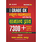 Chyavan RPSC First Grade General Knowledge GK (Samanya Gyan) 7300 + Objective Question With Explain May 2026 Edition By Hensraj sharma 1st Grade Exam