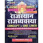 Chyavan Rajasthan Polity (Rajvyvastha) Concept + One Liner 2024 Edition By Gaurav Singh Ghanerav and Pushpendra Kasana
