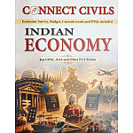 Connect Civils Indian Economy For UPSC, RAS And Other PCS Exams New Edition July 2026 Edition English Medium