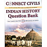 Connect Civils Indian History Question Bank Objective English Medium For RAS And RPSC Exam August 2026 Edition