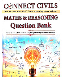 Connect Civils Maths And Reasoning Question Bank Objective For RAS RPSC Exams English Medium October 2026 Edition