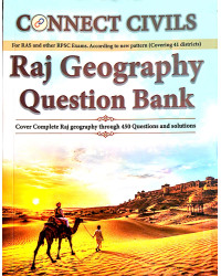 Connect Civils Rajasthan Geography Objective Question Bank For RAS And RPSC Exams August 2026 Edition In English Medium
