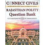 Connect Civils Rajasthan Polity Question Bank Objective In English Medium October 2026 Edition For RAS And RPSC Exam