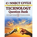Connect Civils Technology Question Bank English Medium 2026 Edition
