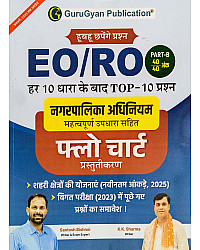 GuruGyan Rajasthan Nagarpalika EO RO Flow Chat January 2025 Edition Part B By Santosh Bishnoi and K K Sharma