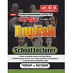 RBD First Grade English January 2026 Edition By Twinkle Soni And Sonu Prajapati For RPSC 1st Grade School Lecture Examination
