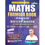 Rakesh Yadav Maths Formula Book By Rakesh Sir Revision Booster Bilingual 2nd Edition July 2026 For SSC CGL And Other All Competitive Exam