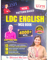 Vipm Academy LDC English 4000+ MCQ Objective By Shivani Maam And Ajit Rai Sir May 2026 Edition