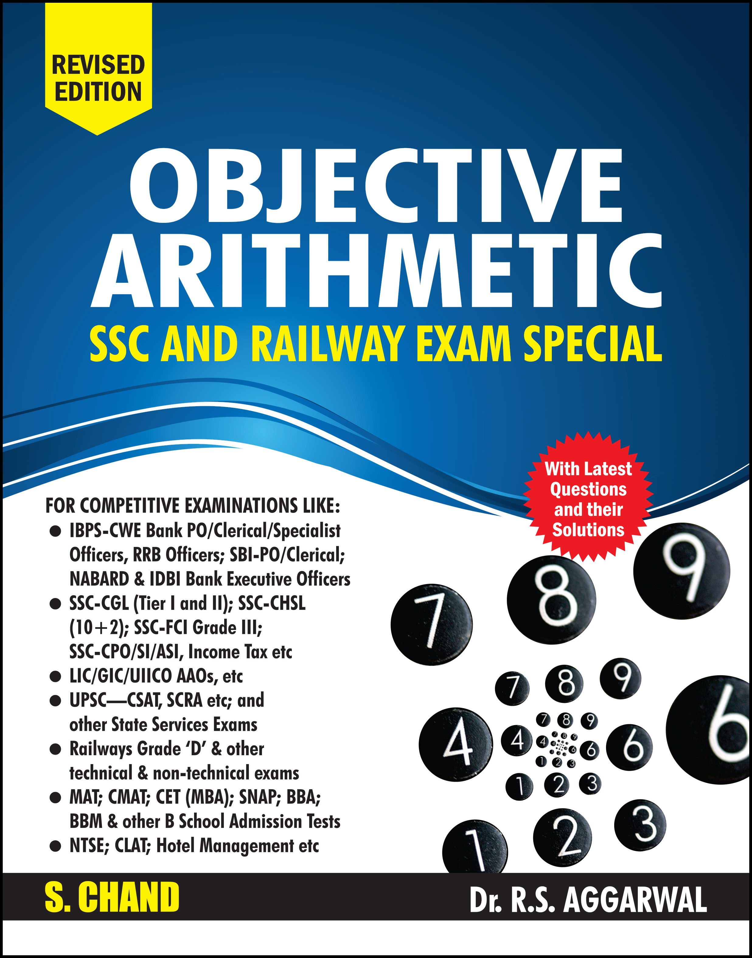 S.Chand Objective Arithmetic By Dr. R.S. Aggarwal For SSC and Railway and Other Competitive Examination
