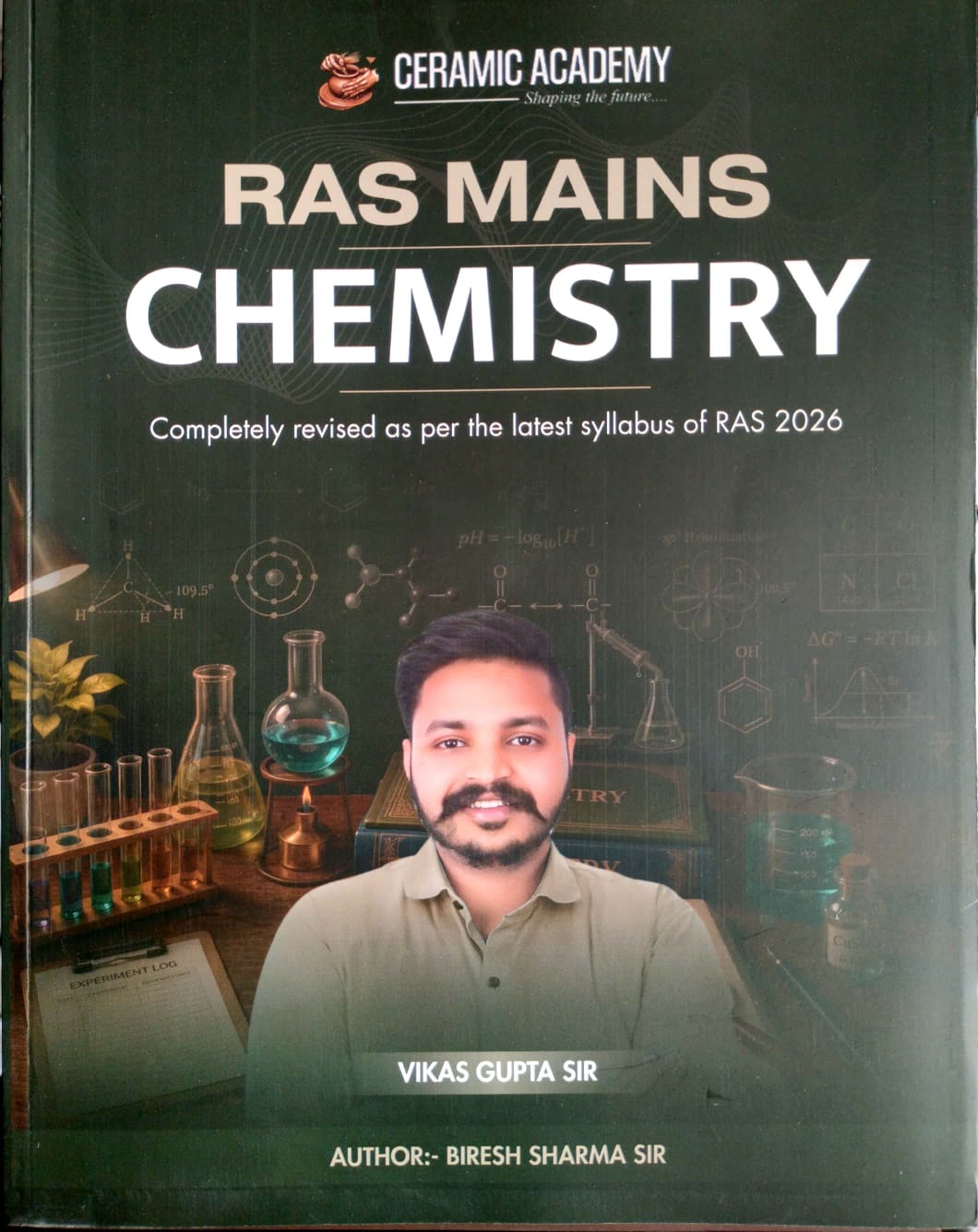 Ceramic Academy RAS Mains Chemistry July 2026 Edition By Biresh Sharma Sir Vikas Gupta Sir English Medium