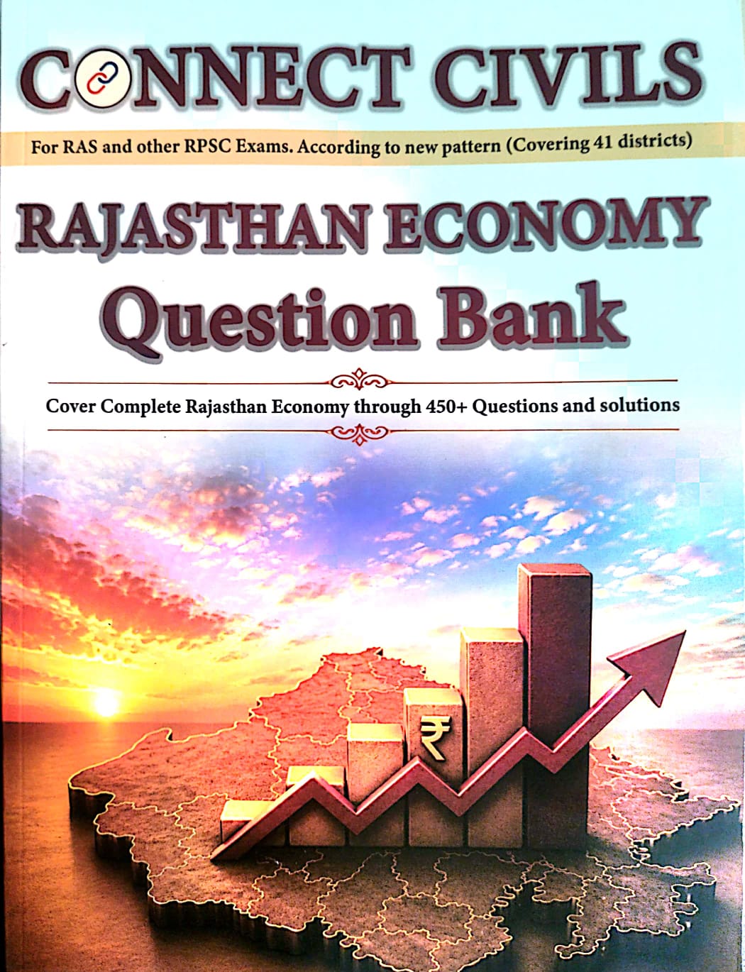 Connect Civils Rajasthan Economy Question Bank Objective For RAS RPSC Exam English Medium October 2026 Edition
