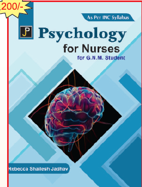 JP Psychology For Nurses By Rebecca Shailesh Jadhav For GNM 1st Year
