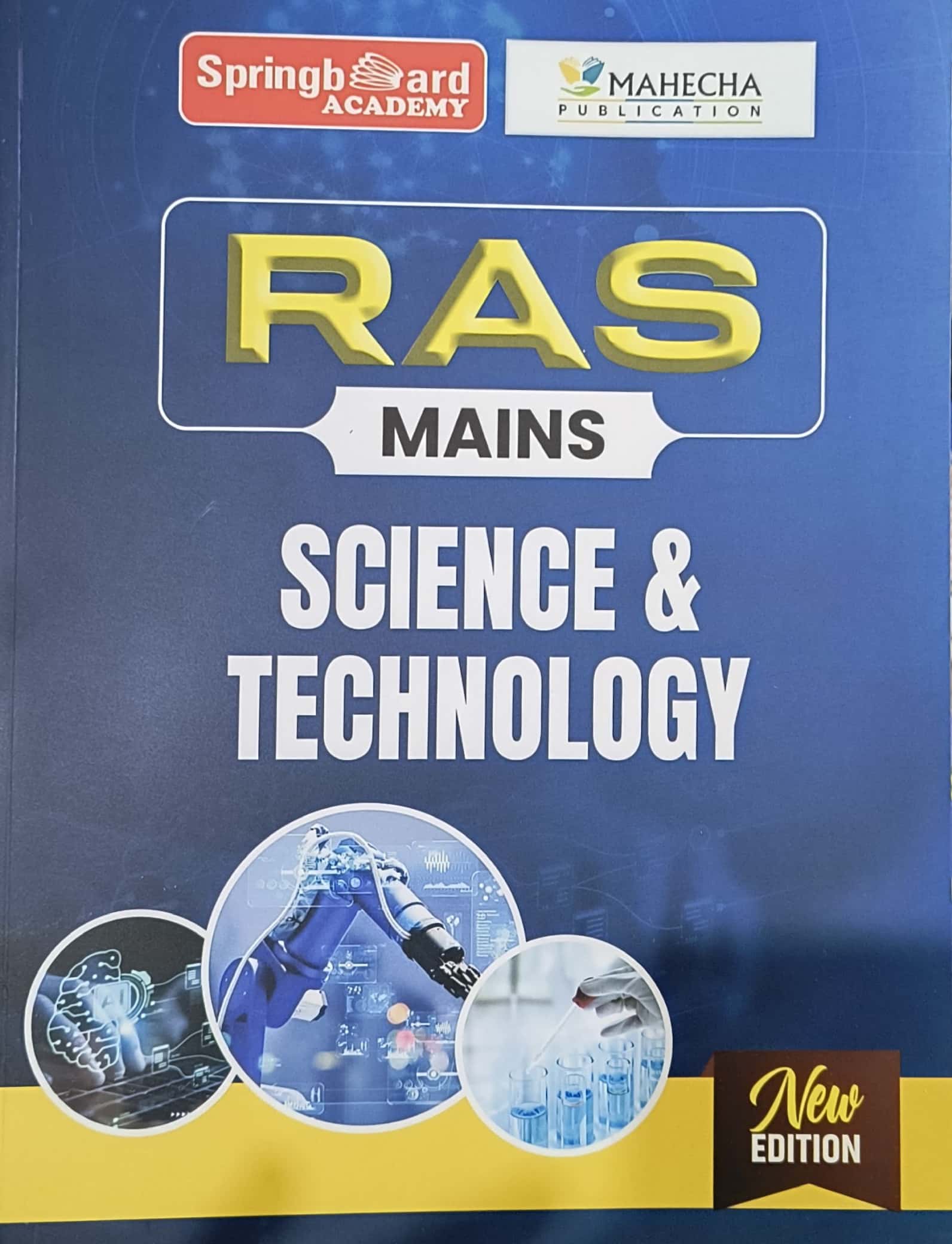 Mahecha Spring Board RAS Mains Science and Technology April 2025 Edition English Medium