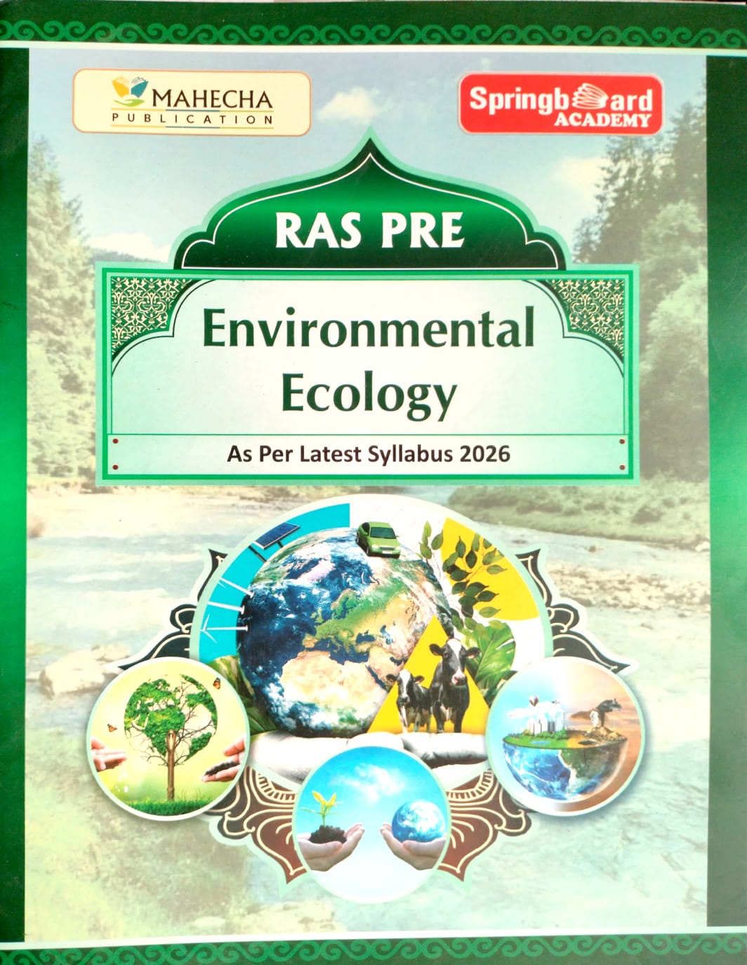 Mahecha Springboard Academy RAS PRE Environment And Ecology July 2026 Edition English Medium