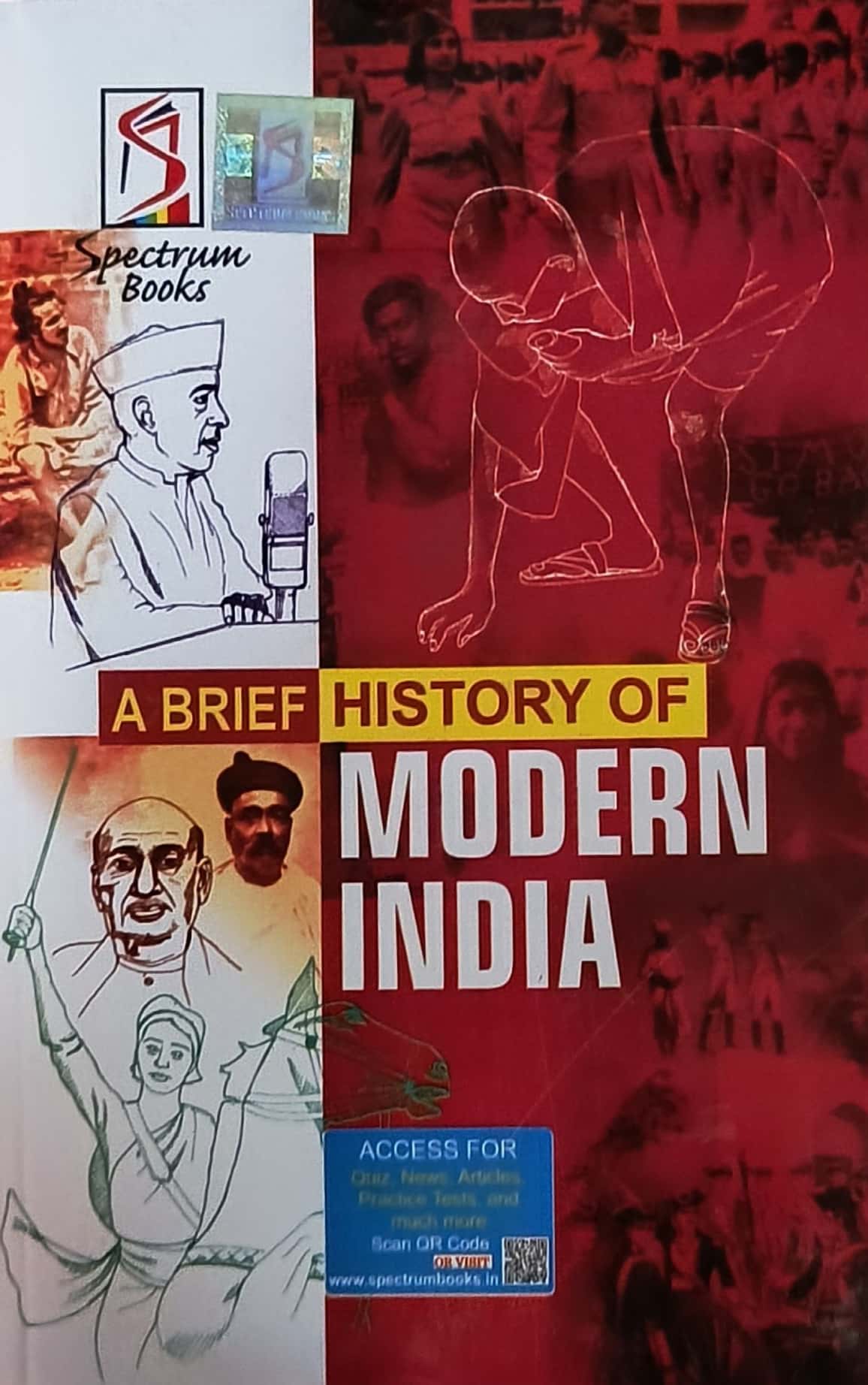 Spectrum A Brief History Of Modern India Revised and Enlarged 31st Edition 2025 By Rajiv Ahir For UPSC Examination