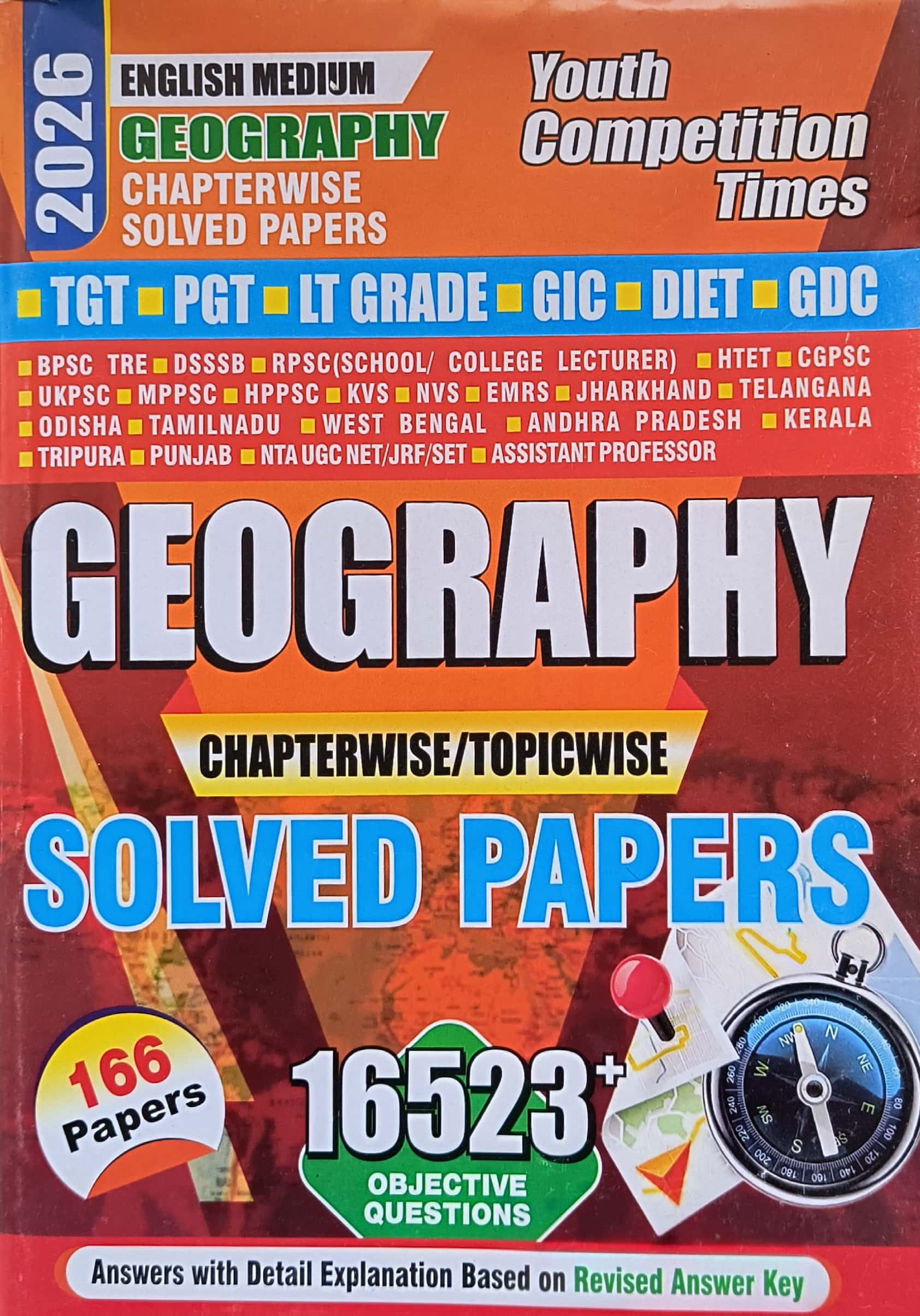Youth Competition Times Geography Chapterwise Solved Papers 166 Papers ...